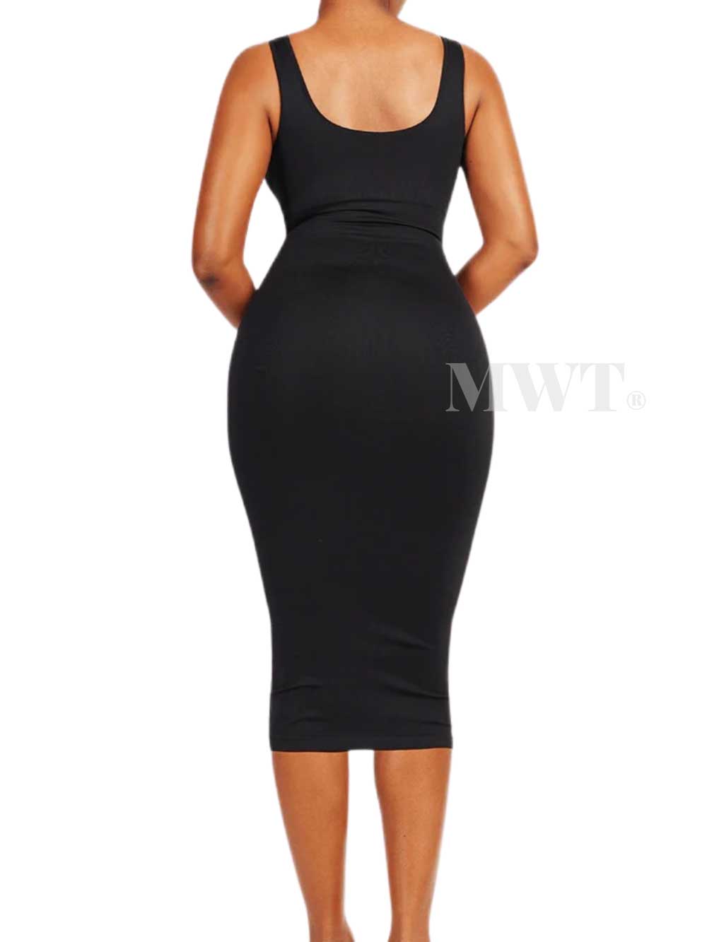 Robe gainante midi - MWT® Gaine minceur