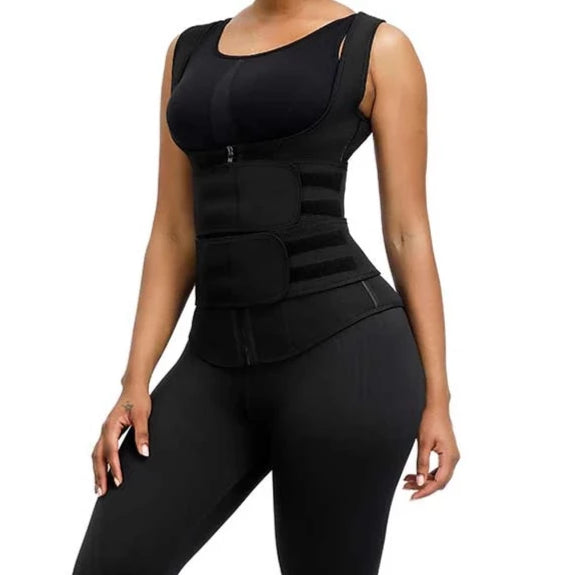 Gaine gilet fitness sport workout - MWT® Gaine minceur