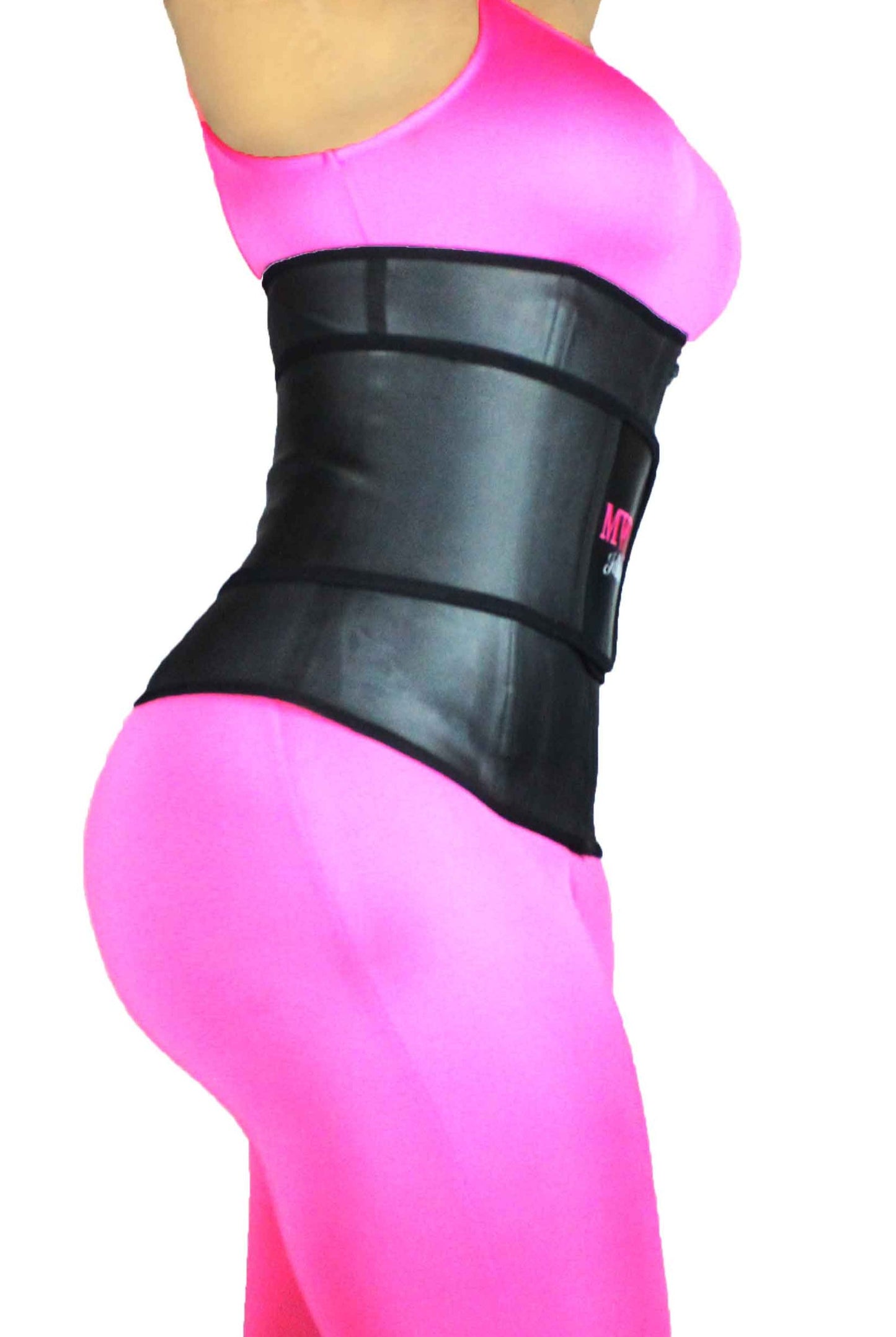 Gaine all latex fit xtreme à bande et zip - MWT® Gaine minceur