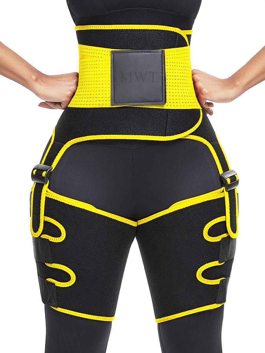 Gaine sport ventre cuisses remonte-fesses 3 en 1 - MWT® Gaine minceur