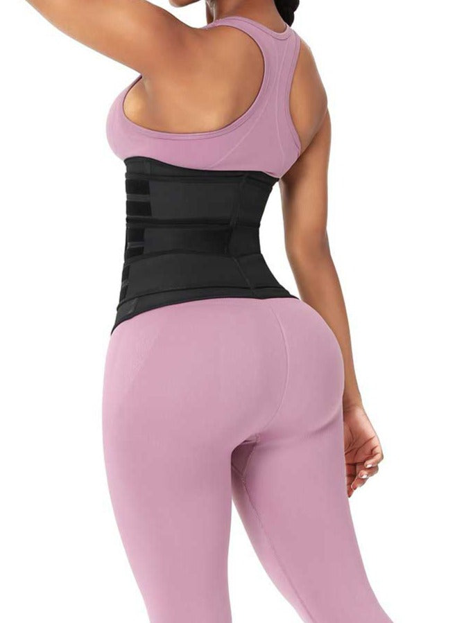 Gaine waist trainer fitness sport workout 3 bandes - MWT® Gaine minceur