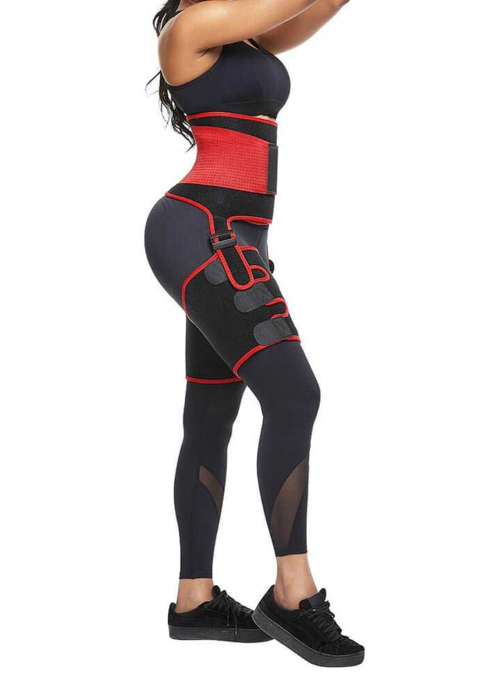 Gaine sport ventre cuisses remonte-fesses 3 en 1 - MWT® Gaine minceur