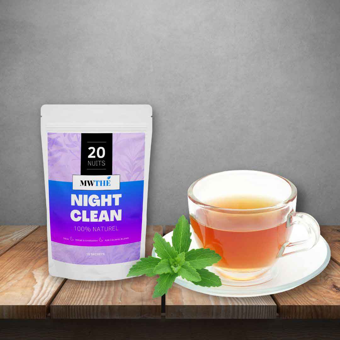Infusion détox nuit NIGHT CLEAN - MWT® Gaine minceur