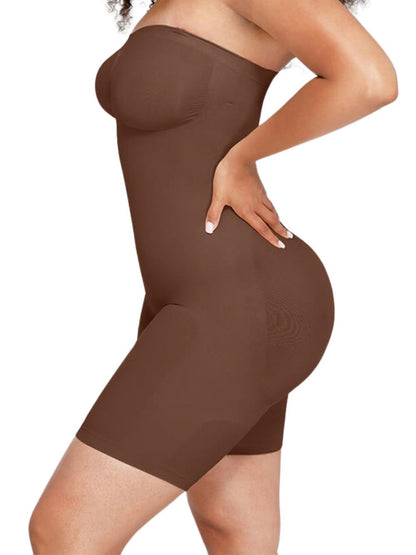 Shapewear bretelles amovibles marron