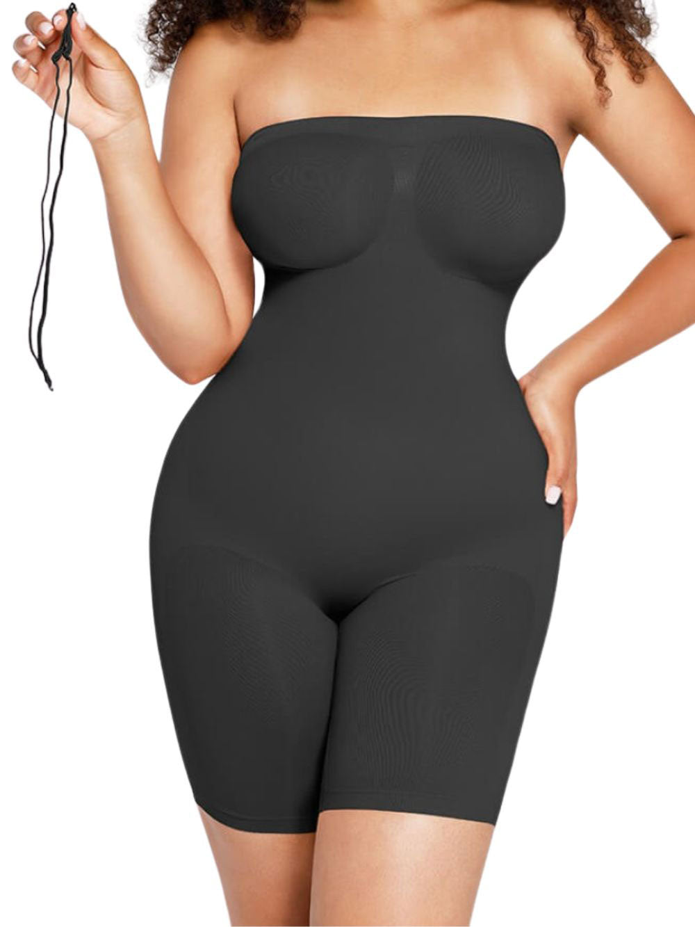 Shapewear bretelles amovibles noir