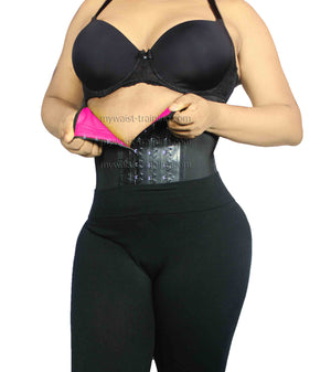 Lot De 2 Gaines Amincissantes Et Ventre Plat - Corset Ajustable Avec 3 Rangées De Crochets - Pour Homme Et Femme